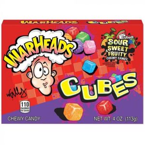 Warheads Sour Chewy Cubes 113g(BF:2025-08-31)