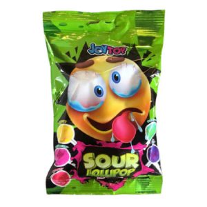 JoyTop Sour Lollipop Smiley 88g