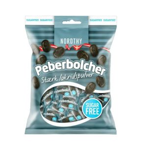 Nordthy Pepparkarameller Sockerfri 125g