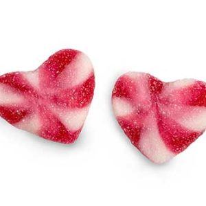 DulcePlus Sugared Strawberry Twist Heart 1kg