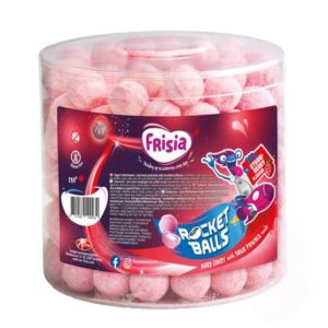 Frisia Rocket Balls Sour Strawberry 200st