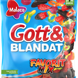 Malaco Gott & Blandat Favoritmix 140g
