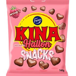 Fazer Kina Snacks Hallon 140g