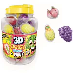 Johny Bee 3D Juicy Gummy Fruit Burst 18g (1st)