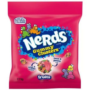 Nerds Gummy Clusters Fruits 113g