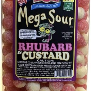 Barnetts Mega Sour Rhubarb & Custard 3kg