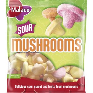 Malaco Sour Mushrooms 100g