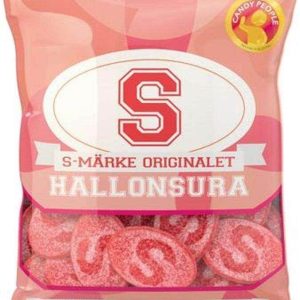 S-Märke Hallonsura 80g x 18st
