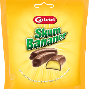 Carletti Skumbananer Ljus 100g