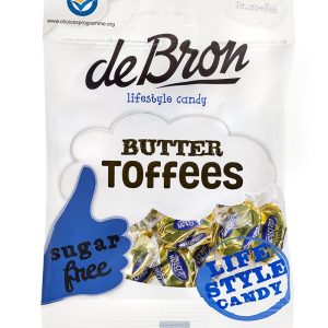de Bron Butter Toffees Sockerfria 70g