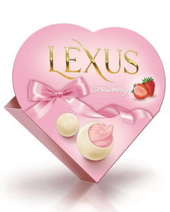 Lexus Heart White Chocolate Strawberry 100g
