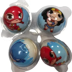 Gelegodisboll DC Super Friends 4st