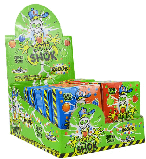 Funny Candy Sour Shok Rockiz 50g (1st)
