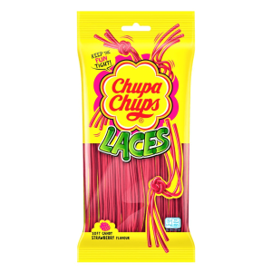 Chupa Chups Strawberry Laces 90g