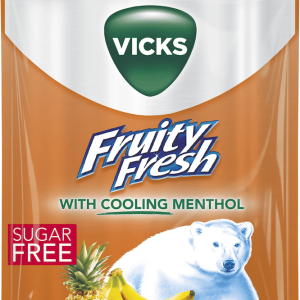Vicks Multifruit Sockerfri 72g