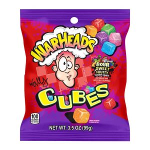 Warheads Sour Chewy Cubes 99g(BF:2025-04-08)