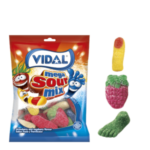 Vidal Mega Sour Mix 90g