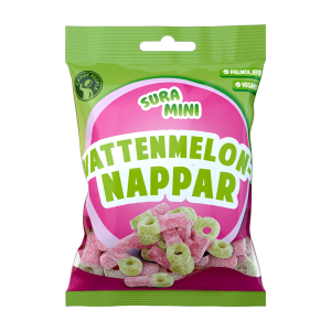 Sura Mini Vattenmelonnappar 70g