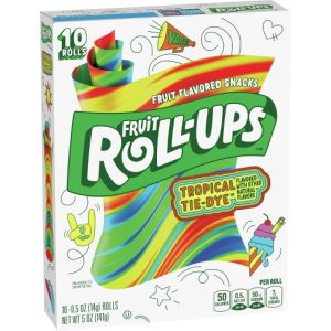Fruit Roll-Ups Tropical Tie-Dye 10-pack (141g)