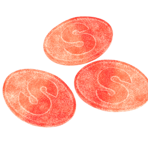 S-Märke Sour Peach 500g