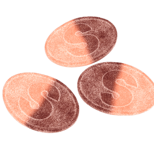 S-Märke Sour Peach & Cola 500g