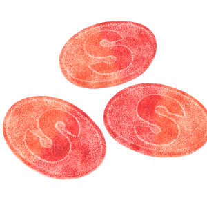 S-Märke Sour Peach & Dragon Fruit 500g