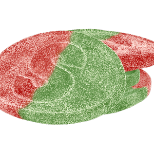 S-Märke Sour Strawberry 500g