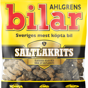 Ahlgrens Bilar Saltlakrits påse 100g x 42st