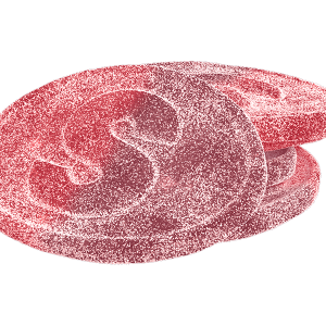 S-Märke Sour Pomegranate and Raspberry 500g