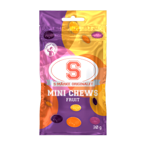 S-Märke Mini Chews Fruit 30g
