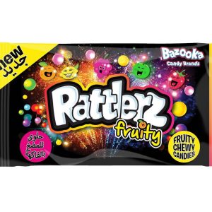 Bazooka Rattlerz Fruity Chewy Candies 40g(BF:2025-04-08)