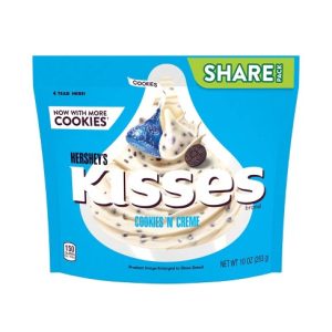 Hersheys Kisses Cookies N Creme 283g