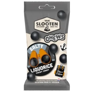 Van Slooten Chews - Salty Liquorice 60g