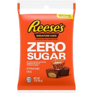 Reeses Zero Sugar Peanut Butter Cup Miniatures 85g