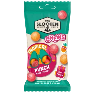 Van Slooten Chews - Tropical Punch 60g