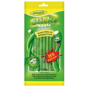 Woogie Apple Sticks 85g