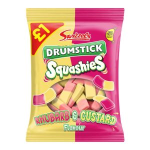 Swizzels Squashies Rhubarb & Custard 120g