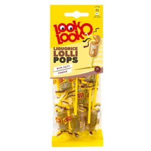 Look-O-Look Lakritsklubbor 70g