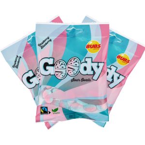 Bubs Goody Sour Ovals 90g x 3st