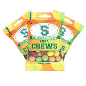 S-Märke Chews Sura 70g x 3st