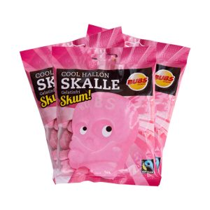 Bubs Cool Hallonskalle Skum 90g x 3st