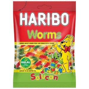 Haribo Worms Solucan 100g