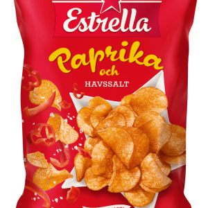 Estrella Paprika & Havssalt 175g