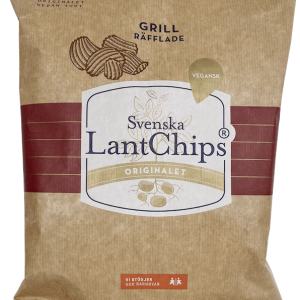 Lantchips Grill Räfflade 200g