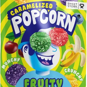 Sweet Story Caramelized Popcorn - Fruity Mix 90g (BF: 2025-11-24)
