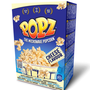 Popz Micropopcorn 3-pack Cheese 255g