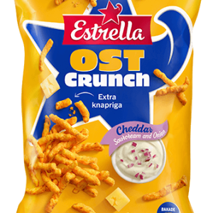 Estrella Ostcrunch Cheddar, Sourcream Onion 200g