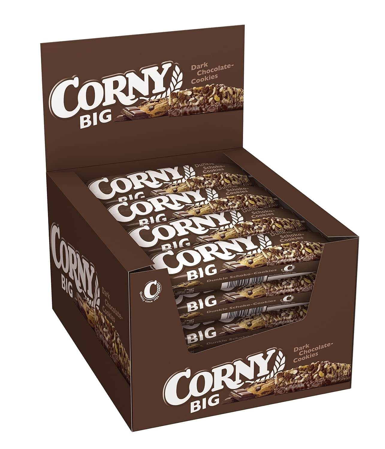 Corny Big Dark Chocolate 50g x 24st (hel låda)