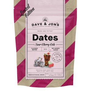Dave & Jons Dadlar Sour Cherry Cola 125g