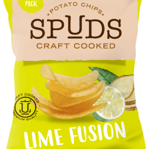 Spuds Craft Cooked Lime Fusion 145g
